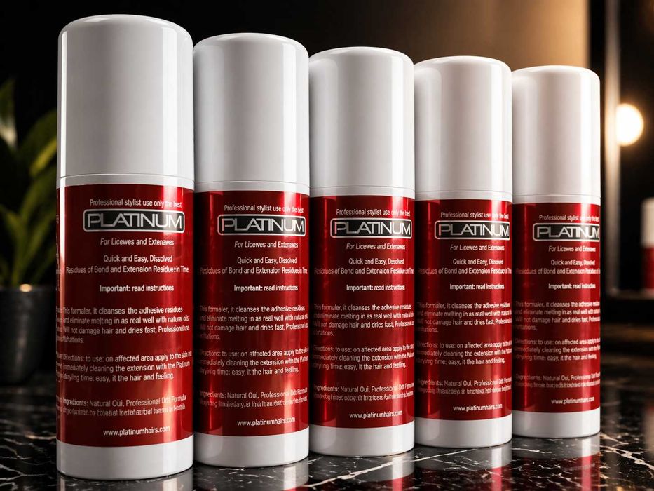 Луксозни резервни лепенки за коса на стикери