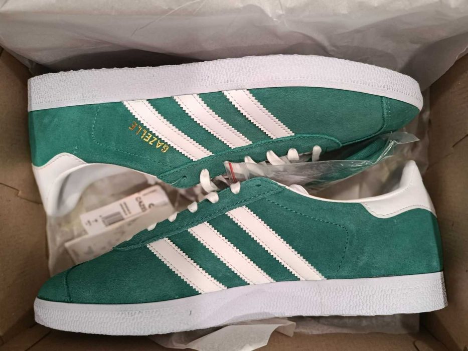 Adidas - Gazelle 'Green White' FU9672 №44 2/3 Оригинал Код 871