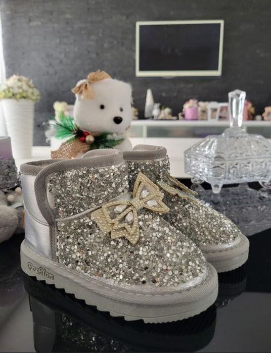 Botine copii imblanite