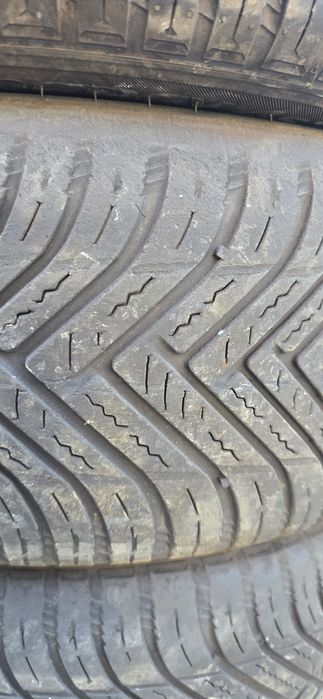Зимни гуми Hankook дот 24г., джанти 5 112 mercedes