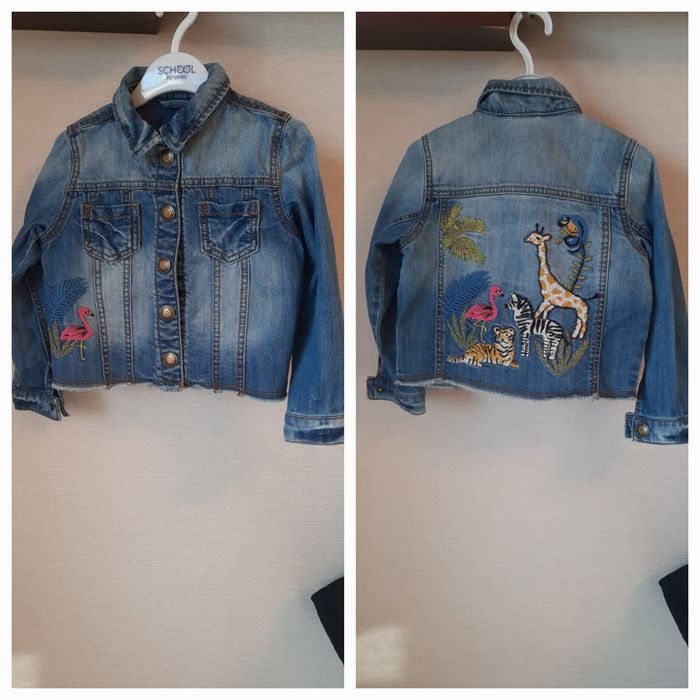 Джинсовые куртки для девочки