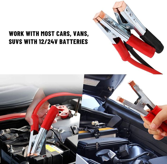 кабели за подаване на ток  automax 1000 a -10.00mm² / дължина 3,5m ...