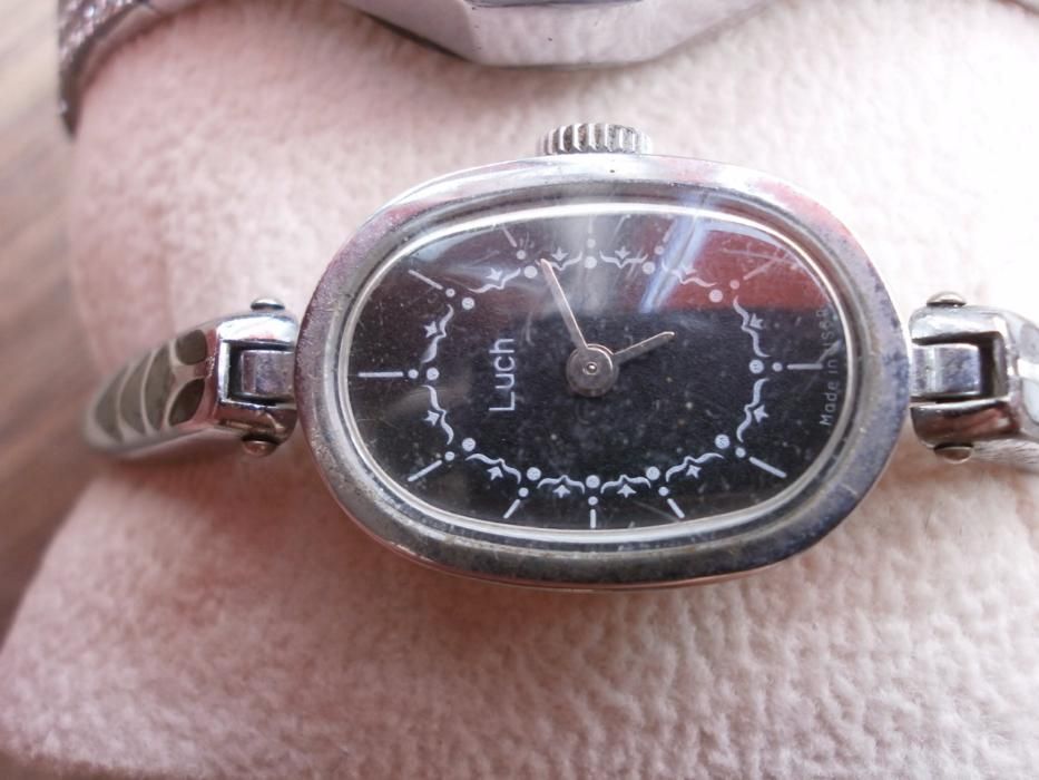 Luch Луч - Дамски Механичен Часовник Гривна - 2бр. от СССР