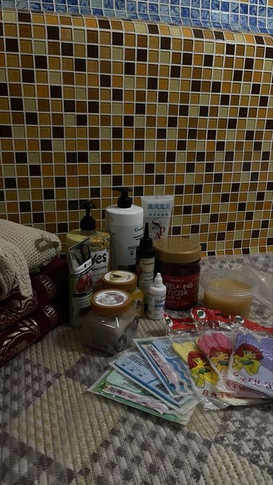 Пилинг и массаж мини спа