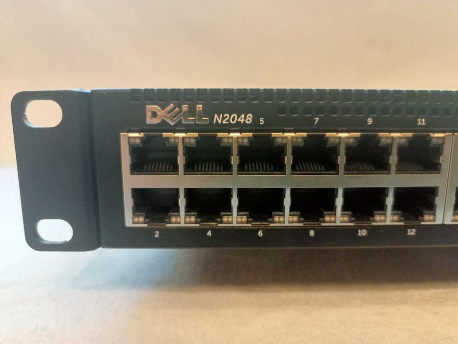 Коммутатор Dell N2048, 48 х GE, 2 x 10GE (SFP+), Layer 2+