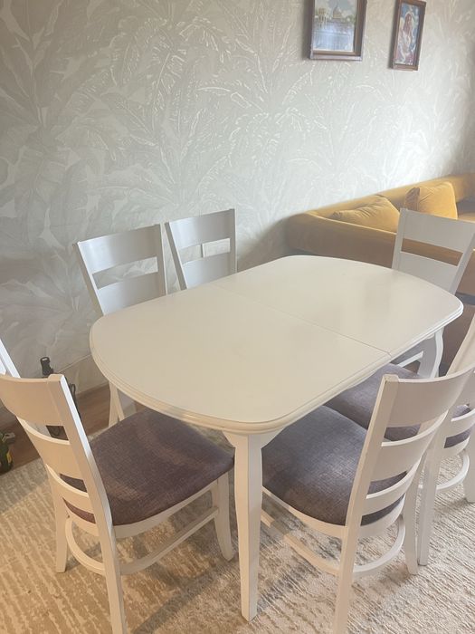 Кухненска маса със 6 стола