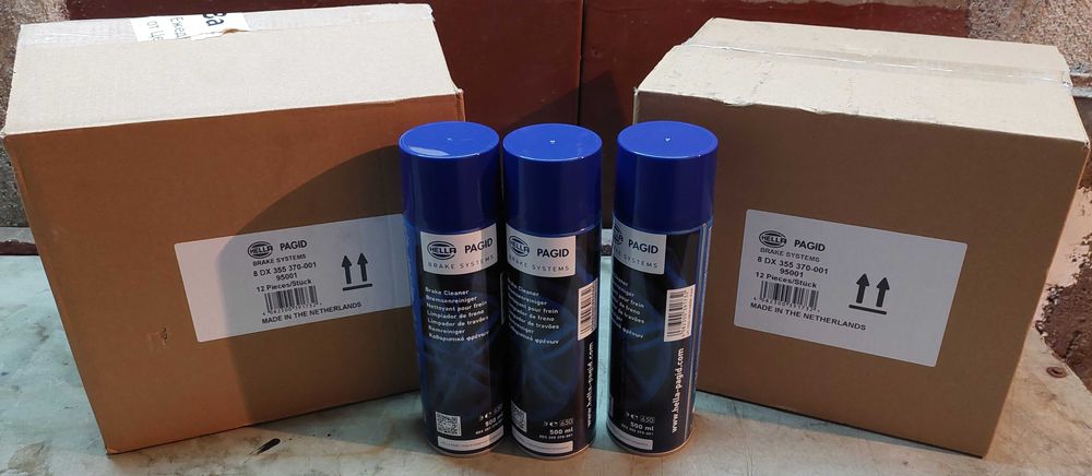 спрей обезмаслител за спирачки и съединител HELLA,MOTIP и FEBI