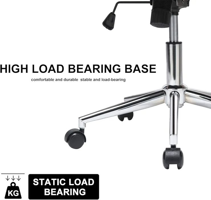 Уникален въртящ360гр. стол с регулируема височина,газов амортисьор