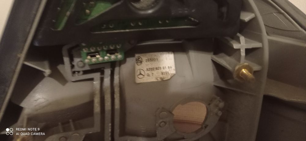 Мерседес w220 фонарь Левый. оригинал