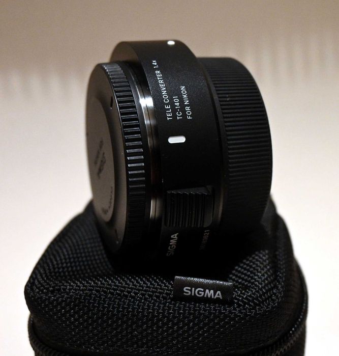 Teleconvertor Sigma 1.4x, montura Nikon F, pentru obiective Sigma