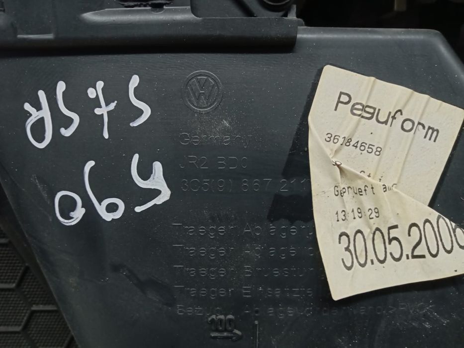 Fata de usa stanga spate 3c5867211 Volkswagen VW Passat B6 [2005 - 20