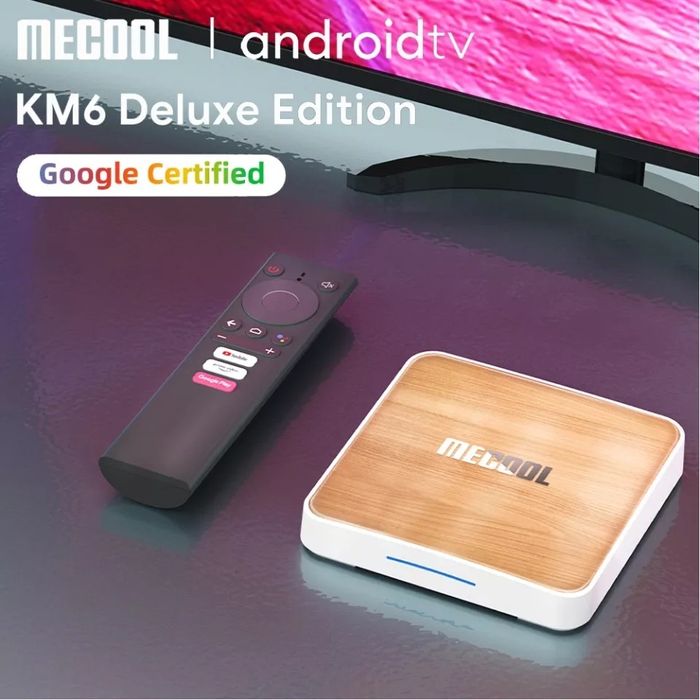 ‼️ СКИДКА Smartbox Mecool KM6 4/64gb android Youtube+Бепул Каналлар+яш