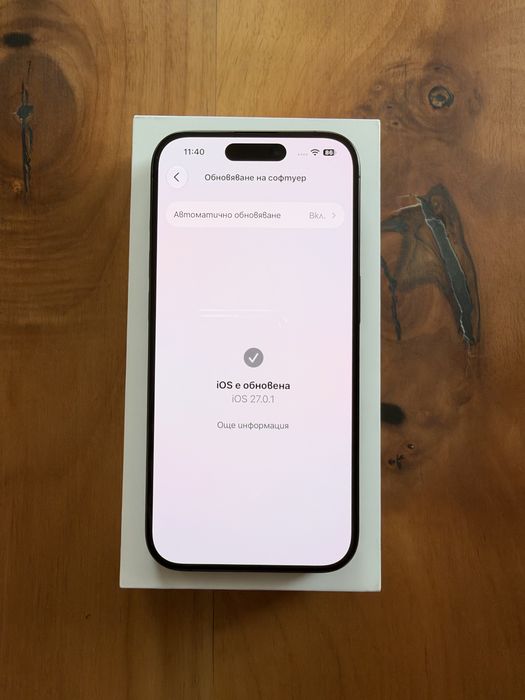 iPhone 15 Pro 128GB – черен