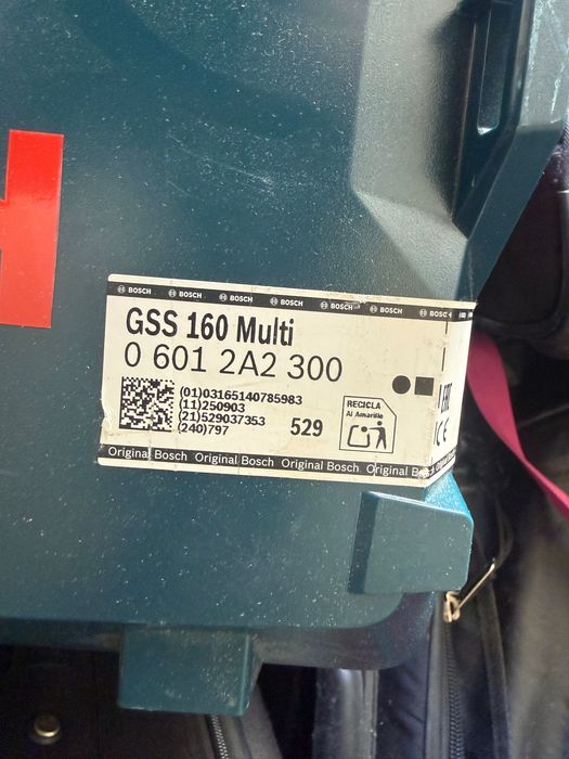 Bosch Professional GSS 160 Multi виброшлайф с куфар и аксесоари