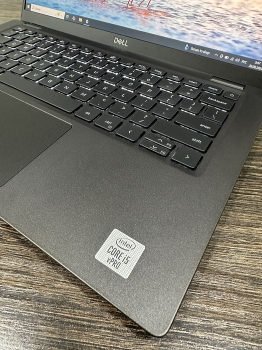8-ядерный i5 ноутбук Dell Latitude 7410, карбон, для интернета и офиса