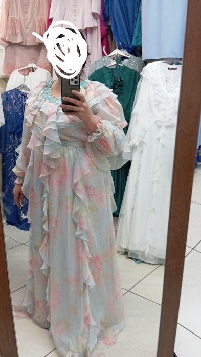 Вечерный платя  үлкен размерде көйлектер