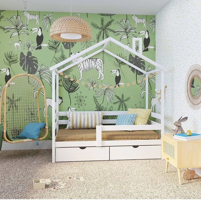 Кровать массив березы