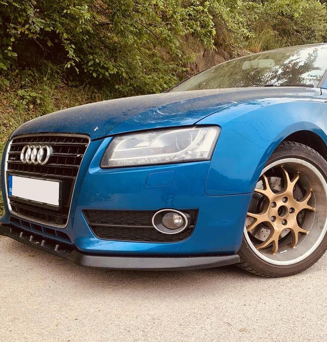 Спойлер за предна броня Maxton design за Audi A5 8T (2007-2011)