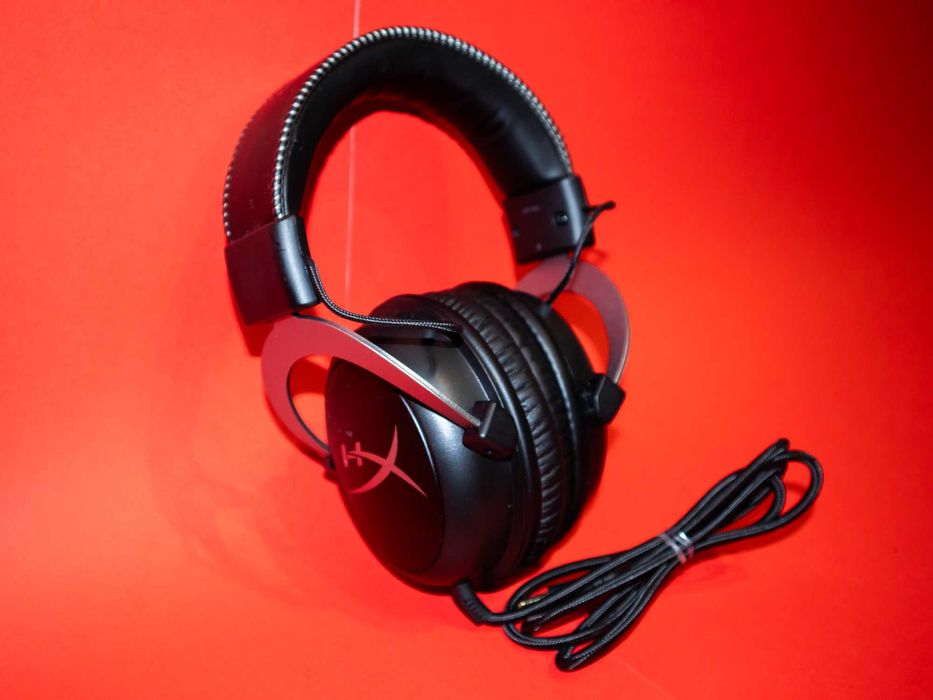 HyperX Cloud KHX-HSCP-RD геймърски слушалки черно PC PS4 Xbox