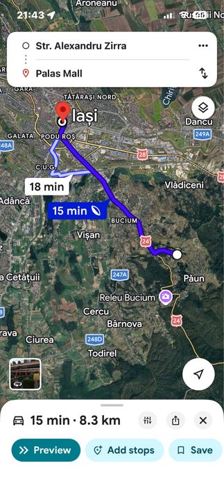 Vand teren intravilan Bucium 452 mp