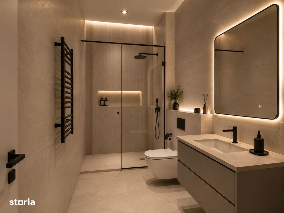1 cameră- Ultimul apartament etaj 1/ 2,5 km de Palas Bloc nou