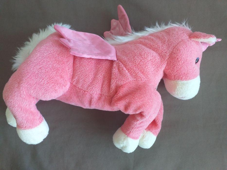 Плюшен Розов Еднорог