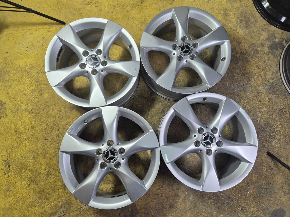 4 Jante Aliaj 5x112 17'' OEM Mercedes A B C Class CLA GLA V-Class