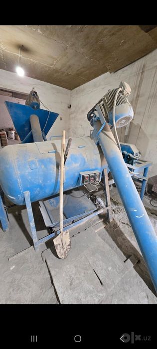 Шпаклевка ишлаб чикариш станоки, Оборудование для сухие смеси