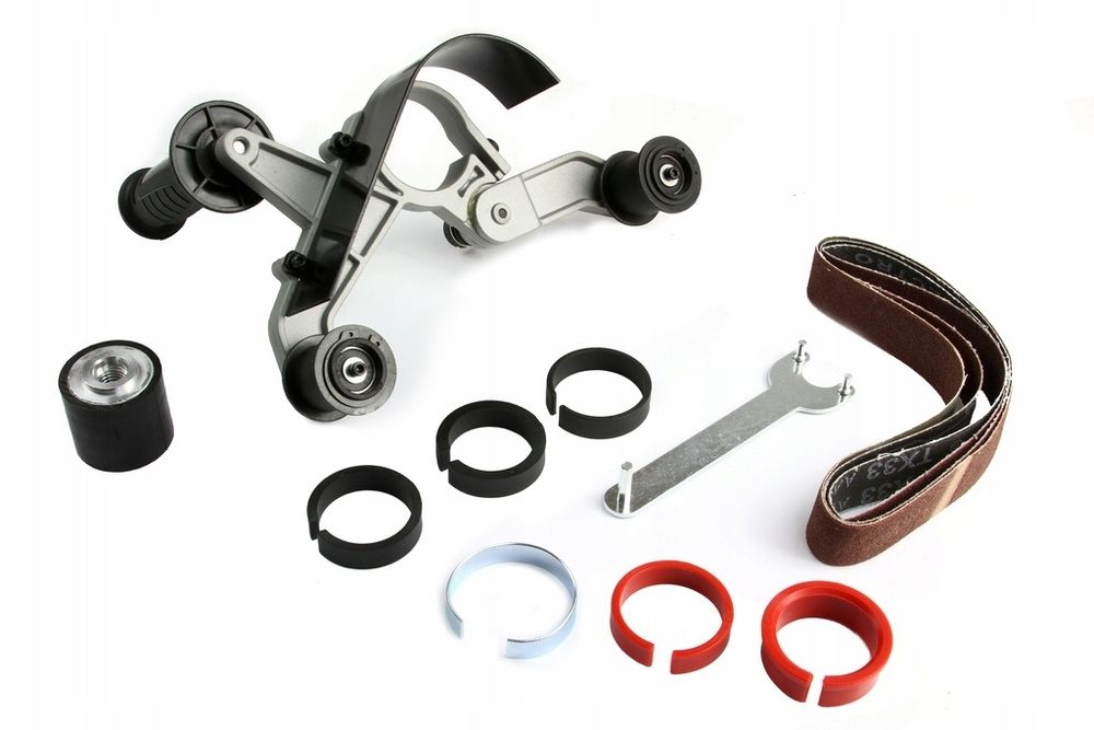 Adaptor de slefuit cu banda pentru tevi, polizor unghiular XM04116