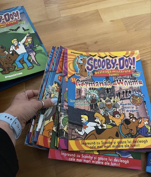 Scooby Doo 35 reviste + biblioraft cadou
