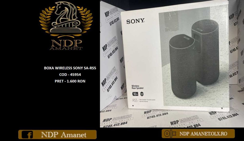 NDP Amanet NON-STOP Bld.Iuliu Maniu 69 BOXA WIRELESS SONY (45954)
