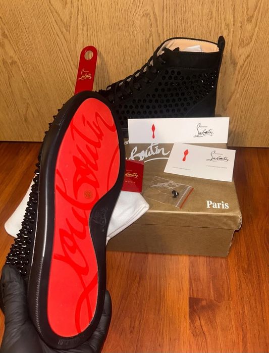 Adidasi loubutin high spikes