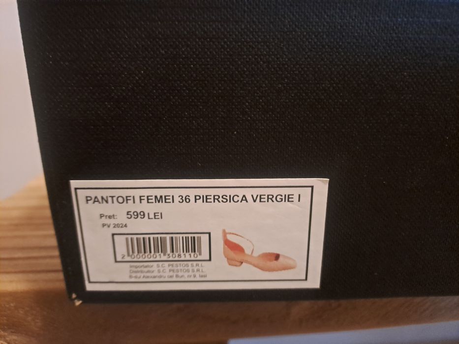 Pantofi Il Passo piersica