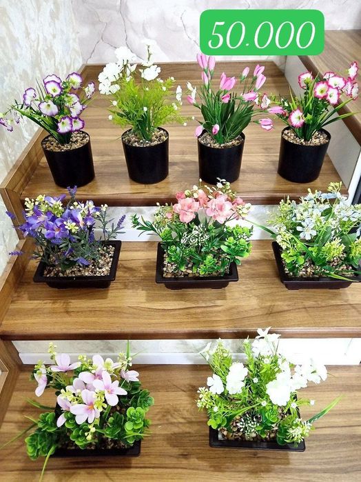 Суний гуллар ва дарахтлар Искусственные деревья и растения