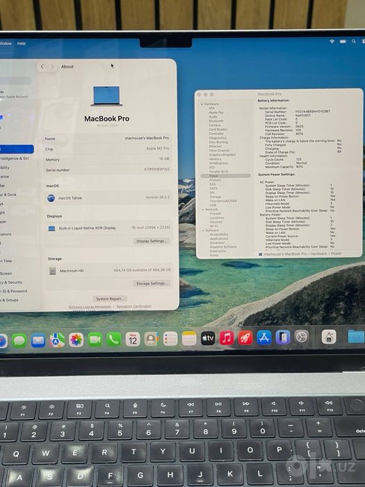 Macbook Pro M2 16-inch 16/512gb