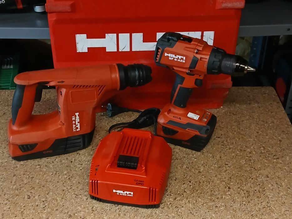 Hilti kit 22 volți sf 6 și te4