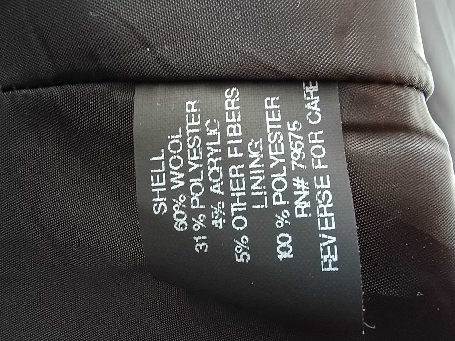 Palton lana Anne klein nou