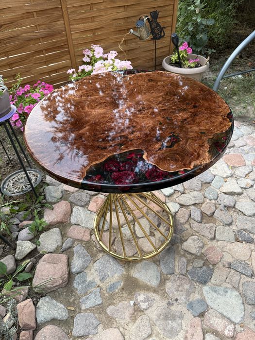Кофейные столы из натурального дерева