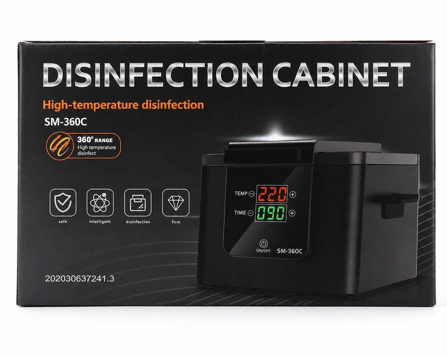 Sterilizator termic SM-360C pentru instrumente manichiură pedichiură