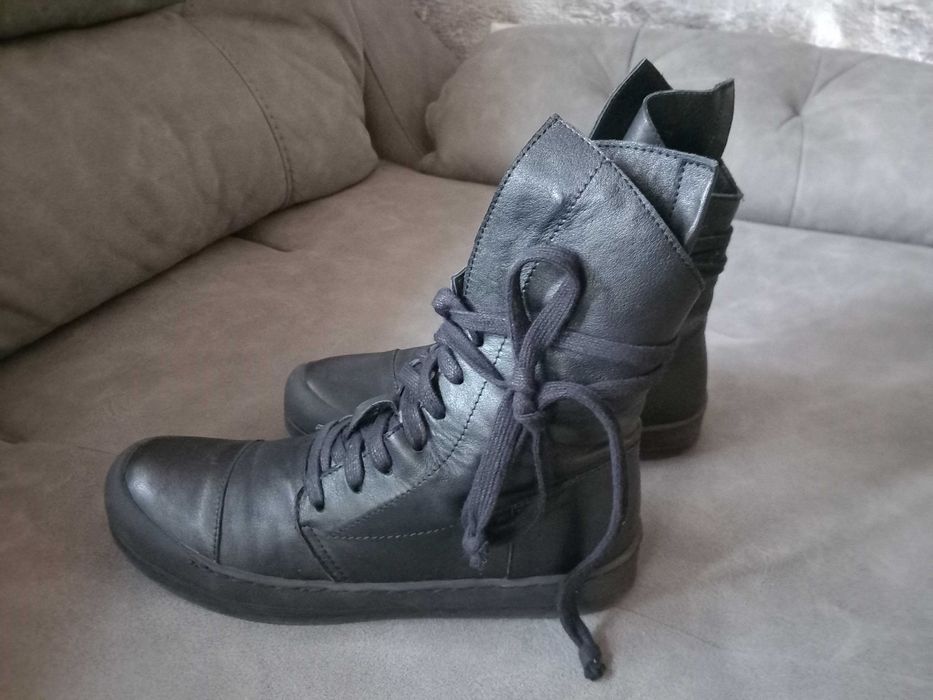 Дамски високи кецове Navvi от естествена кожа – №39