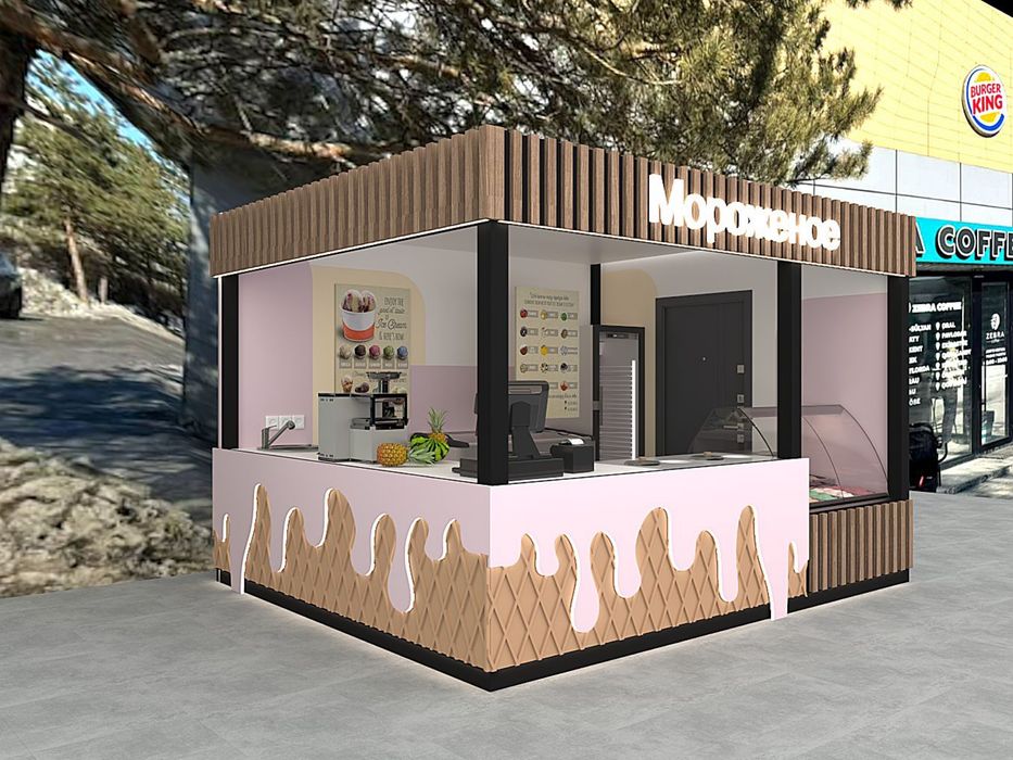 Продам ларек павильон для мороженого