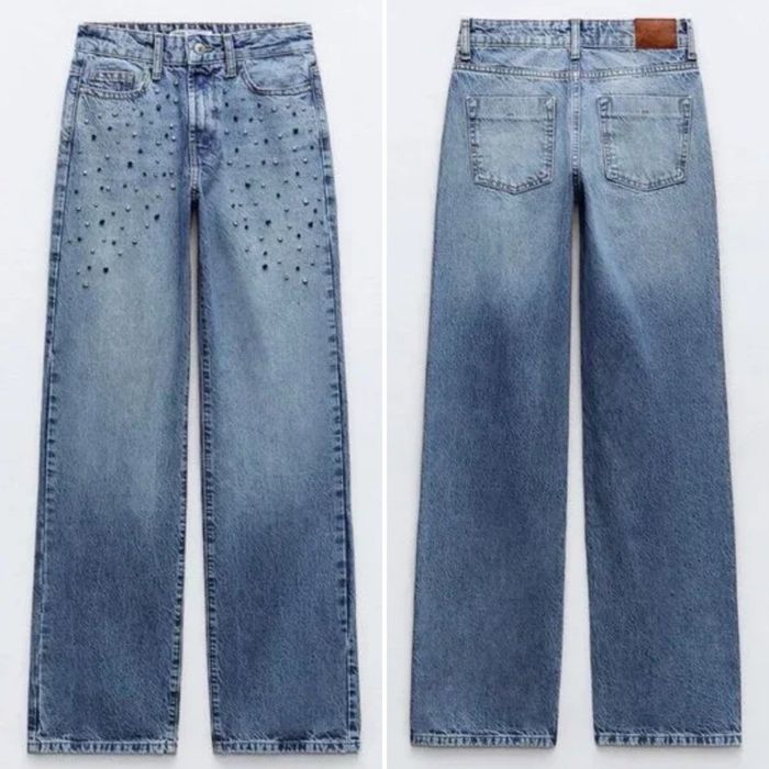 Джинсы Zara новые 46-48