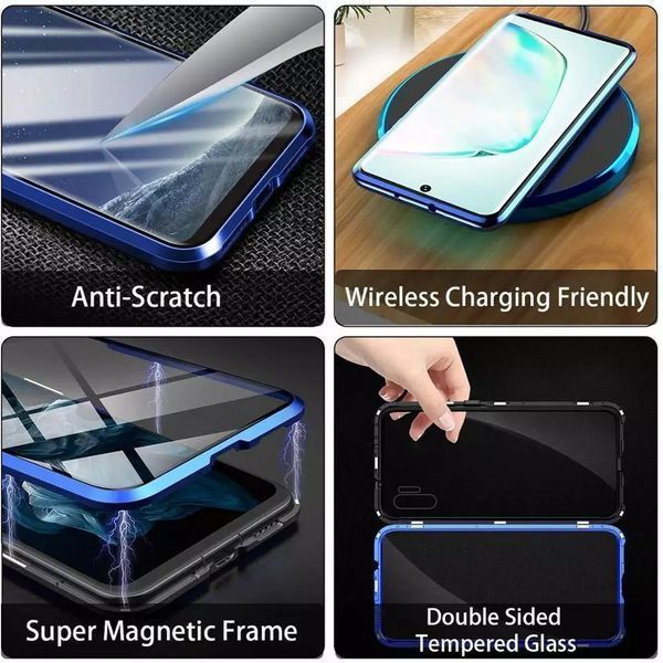 Samsung Galaxy S21 / S21 FE / S20/ Двоен 360 магнитен кейс