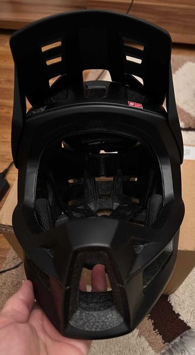 Casca FULL FACE IXS TRIGGER FF Enduro + Ochelari Enduro 100%