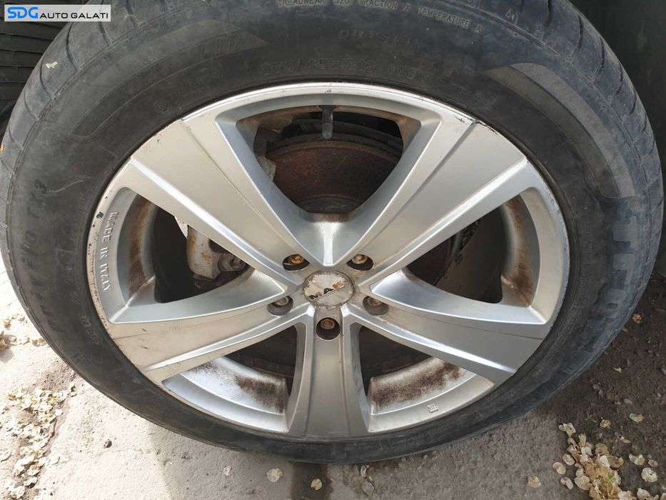 Set 4 Jante Aliaj 275 45 19 R19 5x120 Anvelope Vara DOT 17-20 Volkswagen Touareg 7L 2.5 TDI 2002 - 2010 [C9681]