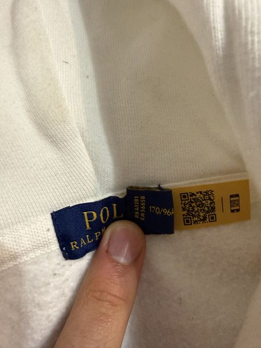 Hanorac Polo Ralph Lauren Alb