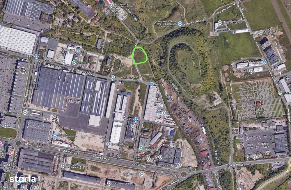 Teren Intravilan Coresi Parc Industrial - Tractorul