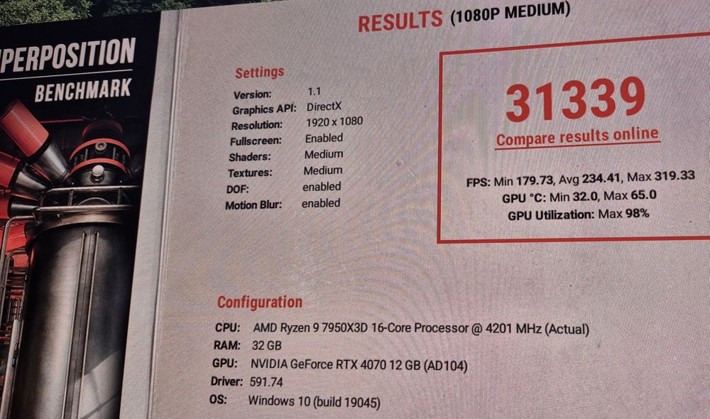 Placa video gaming RTX 4070