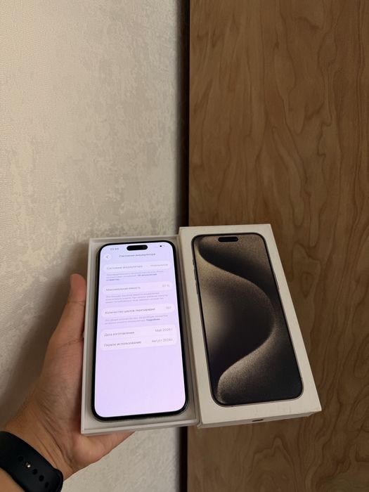 iPhone 15 Pro Max 256Gb - В отличном состоянии