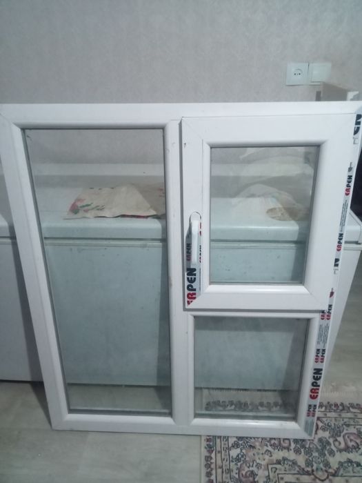 Пластик терезе сатылады